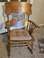 EARLY OAK ROCKER