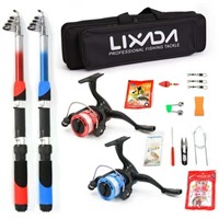 Lixada Fishing Rod Freshwater Reel Combo Full Kit