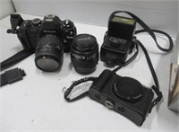 Cameras that includes Sony, Nikon, lenses,