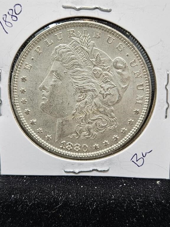 1880 MORGAN DOLLAR - 90% SILVER