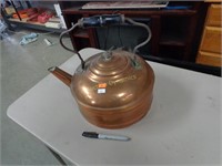 Copper Tea Kettle, Approx. 10"