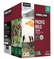 120-Pk Kirkland Signature Organic Pacific Bold