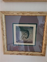 Kati Roberts signed & framed abstract art. Master