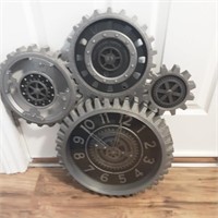 2 ft tall gear clock