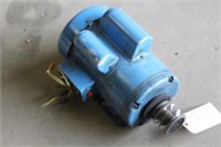 Doerr Electric Motor, 1 1/2 HP, 6 HZ, 1740 RPM