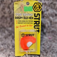 Strut Raspy Old Hen Retail $7.49