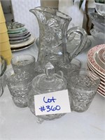 Vintage Glassware Set