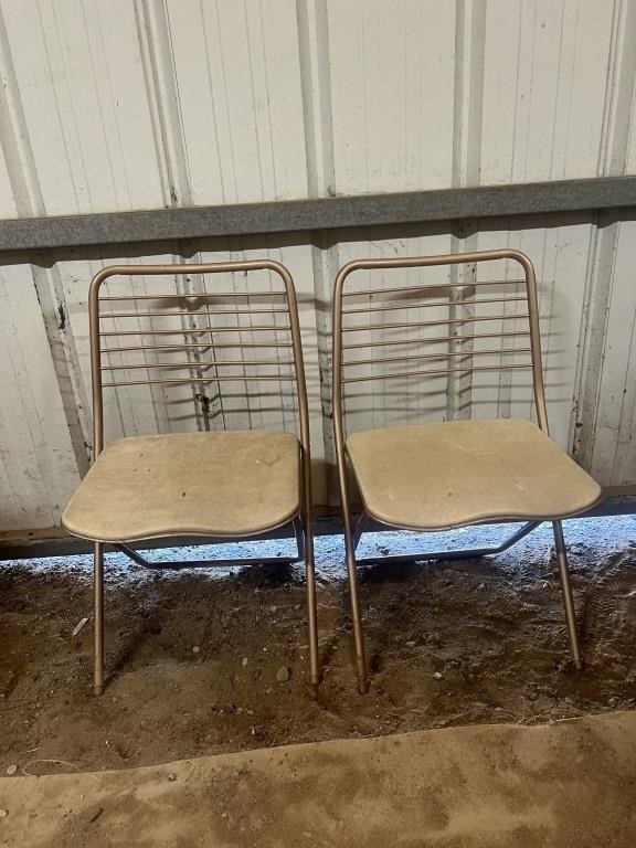 Metal Folding Chairs 2