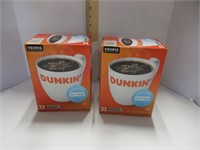 2 Boxes Dunkin K Cups