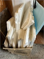 Assorted Box of Styrofoam