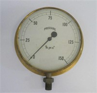 Brass pressure gauge -dd0-150 psi