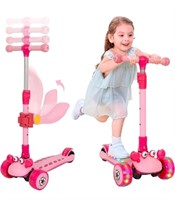 New Children's Scooter with Removable Seat, 3 Ligh