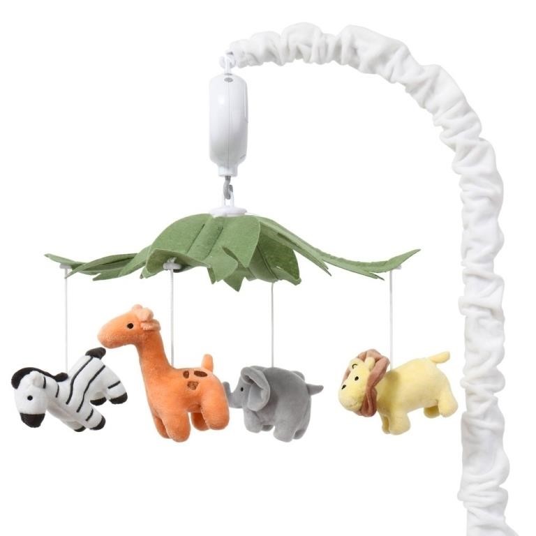 The Peanutshell Safari Animals Musical Mobile -