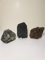 Lot - Crystal rocks (3)