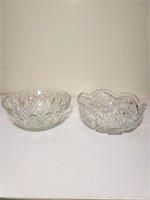 Lot - Crystal bowls