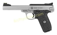 S&W VICTORY 22LR 5.5" 10RD STS AFOS