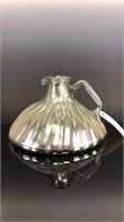 Large mercury glass pitcher
