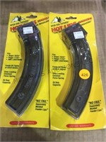 2 “Hot Lips “  22 LR BANANA  CLIPS