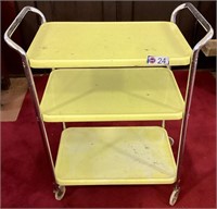 VINTAGE UTILITY CART, 28"L X 33"H X 16"D