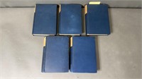 5pc 1890s Limited /1000 Waverely Novels