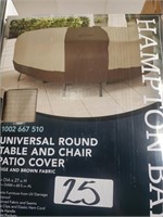 Universal Round Table and Chair Patio Cover