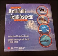 Ocean Giants Sterling Silver coin set Canada