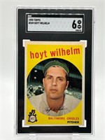 1959 Hoyt Wilhelm Topps Graded Baseball Card