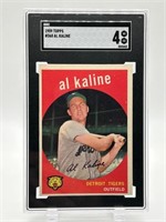 1959 Al Kaline Topps Graded Baseball Card
