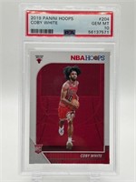 Coby White Rookie Graded Basketball Card