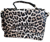 NEW Metallic Sky Cheetah Print Bag