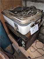 Vintage Roaster and Microwave