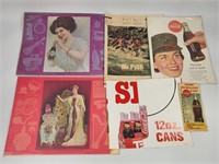 ASSORTED LOT OF COKE & OTHER SODA EPHEMERA