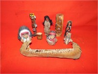 Qty of Indigenous ornaments, dolls etc
