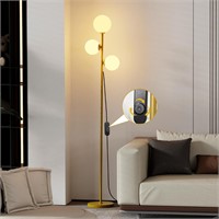 Hisummer Mid Century Modern Floor Lamp for Living