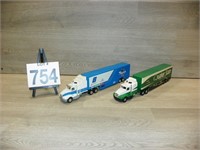 1/64 Quaker State & Raybestos Racing Trailers