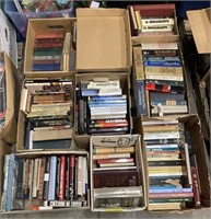 Pallet lot of assorted books