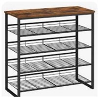 Hoobro Shoe Rack, 5-tier Shoe Storage Unit Flat &