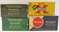 4 Collector Boxes Of .250 Savage Ammunition