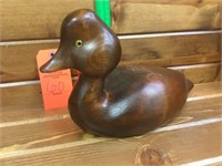 wood carved decoy