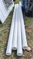 4- 4"× 10' Septic Sewer pipes