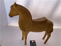 Wood Horse & Stuffed Toys