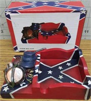 Rebel flag Ashtray or post it note holder