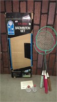 4 player badminton set