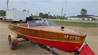 1956 Viking Eatons Wooden Boat