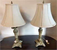 Pair of French Style Table Lamps