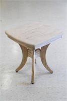 WORMY MAPLE "GALVESTON" END TABLE