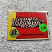 1963 Topps Pittsburg Pirates Team