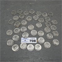 (40) 1971 Kennedy Half Dollars