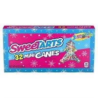 Sweetarts Mini Candy Canes - Box of 32