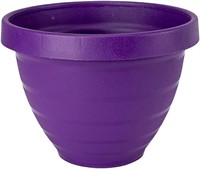 The Hc Companies 12 Inch Rings Planter With Self